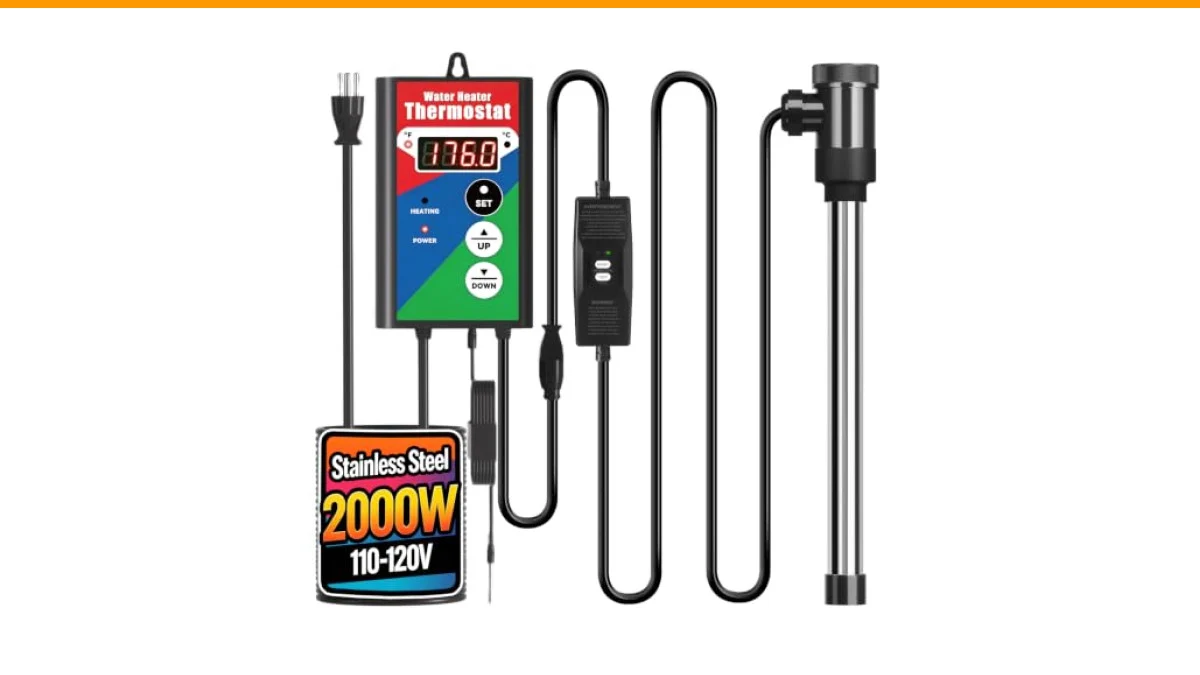 2000 watt immersion water heater