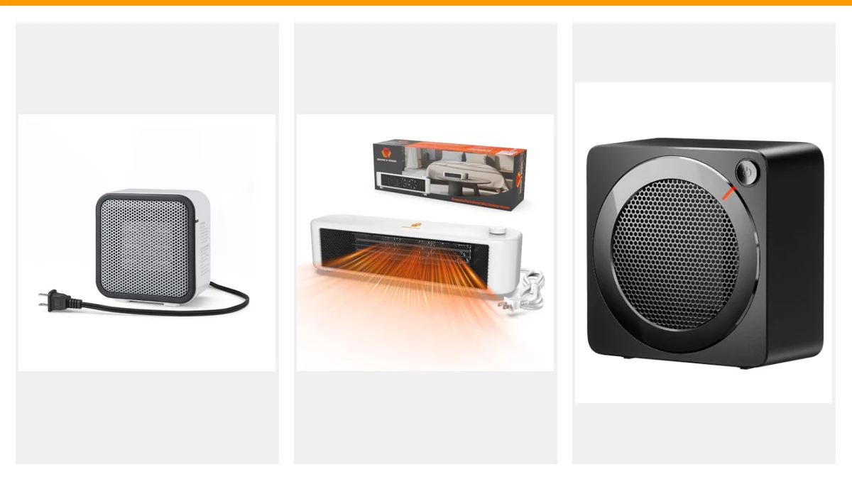 Best 500 Watt Electric Heaters for Desk Use