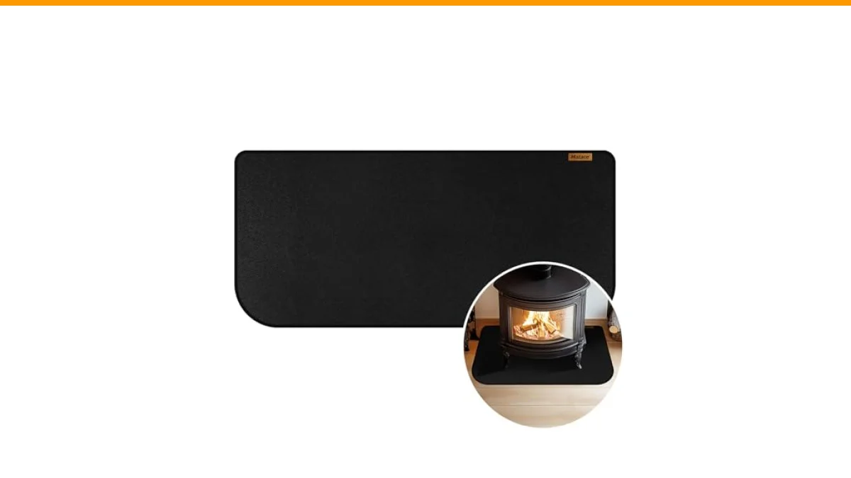 best double-sided fireplace mats