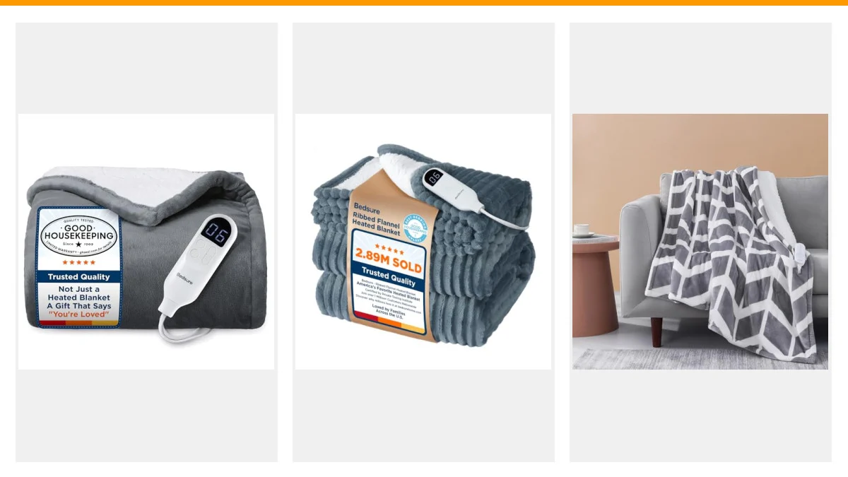 Best Electric Heated Blanket for Couch