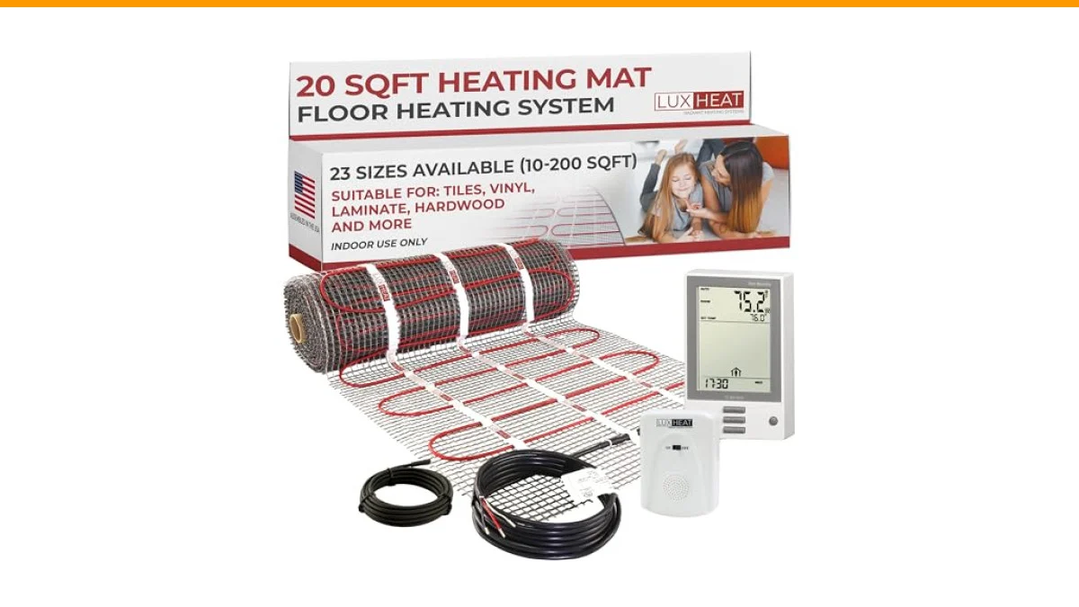 best electric underfloor heating for bathrooms