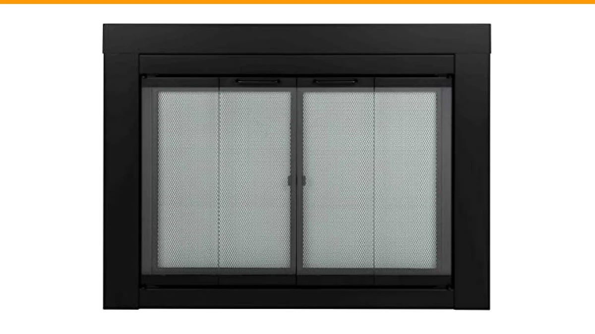 best fireplace glass doors
