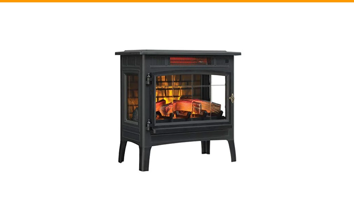 best freestanding electric fireplace