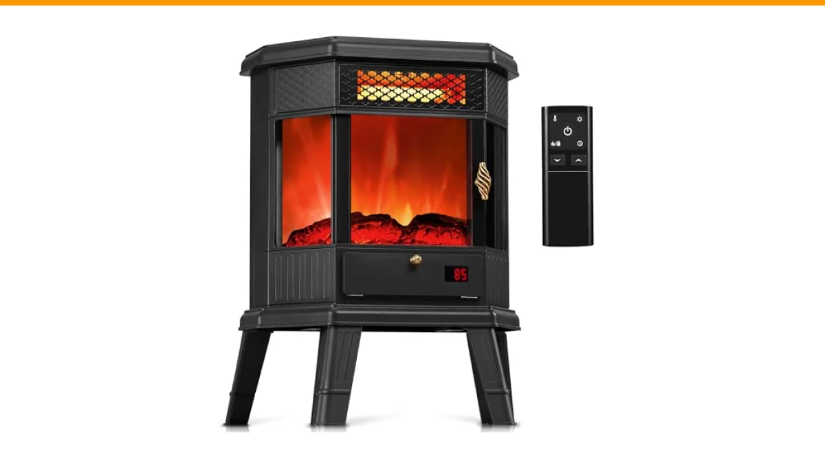 best infrared fireplace heater