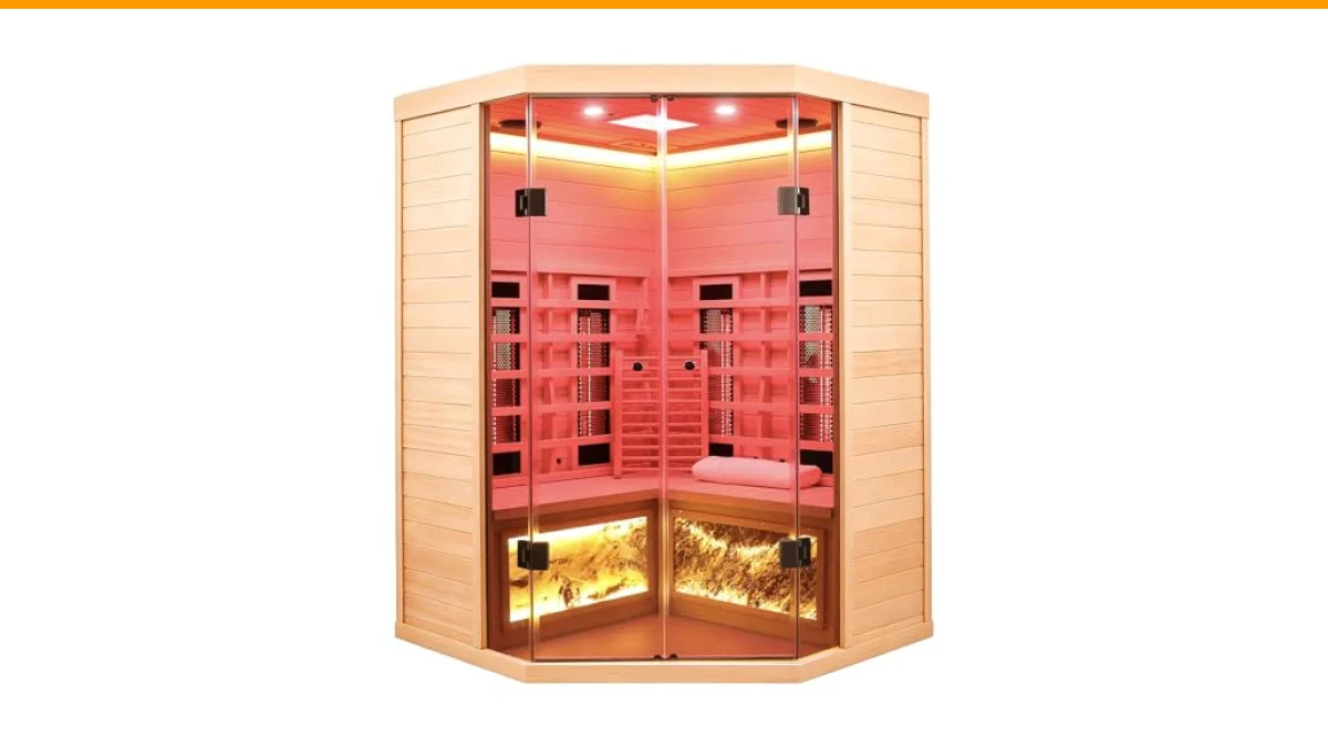 best infrared saunas with red light therapy