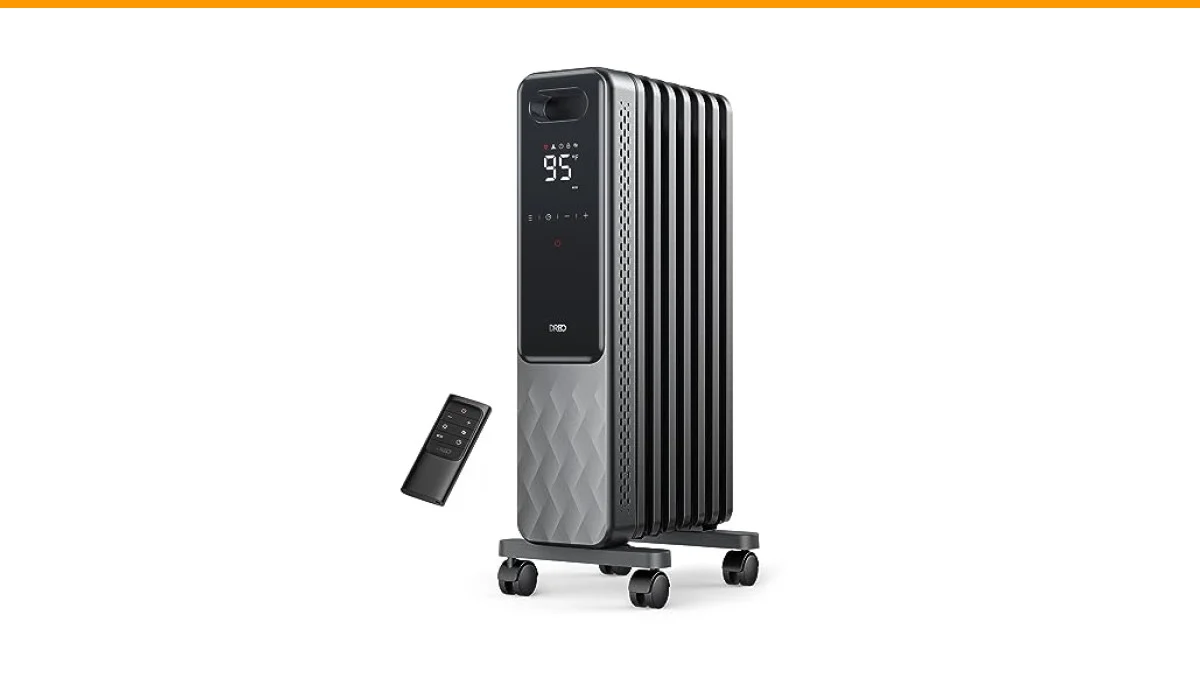 best radiator heater with remote