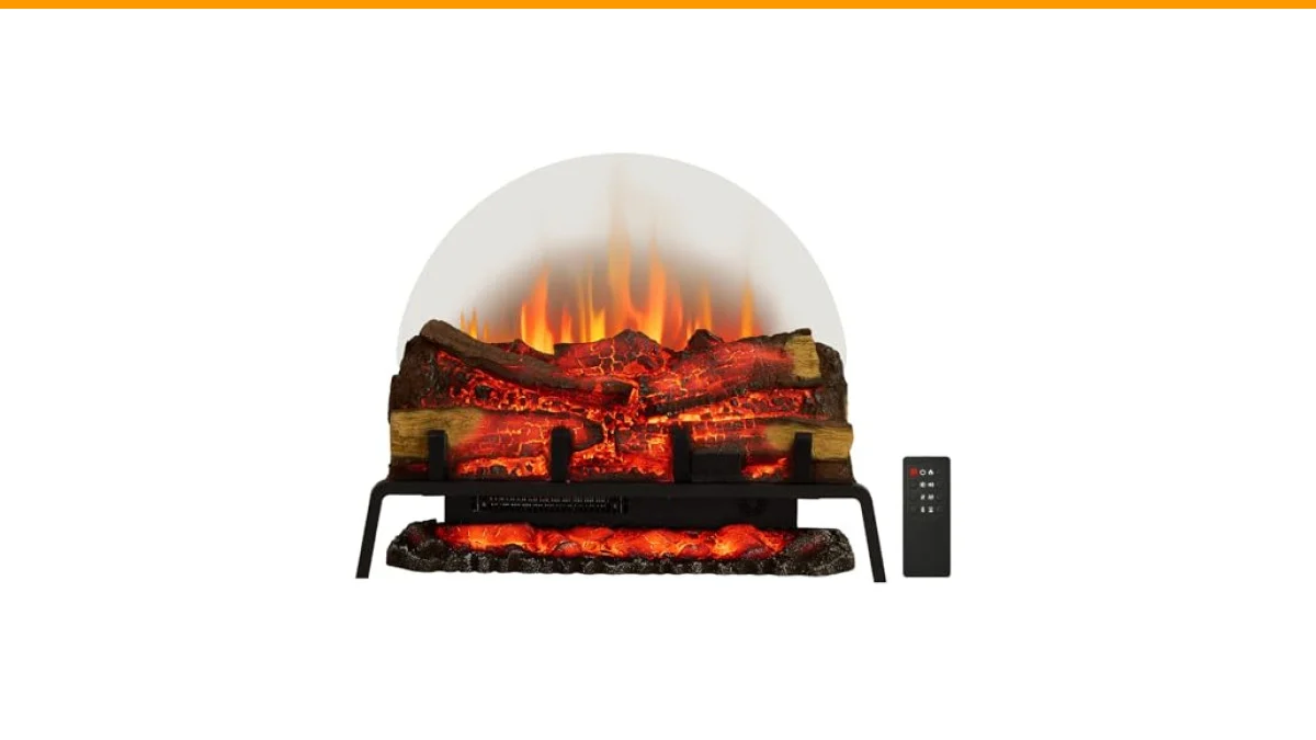 best realistic electric fireplace