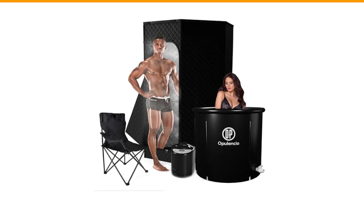 best sauna and ice bath combo