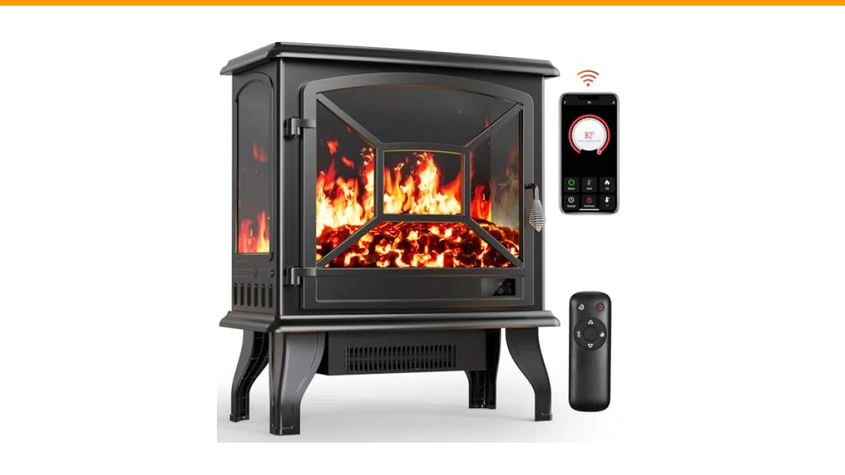 best smartphone controlled fireplaces