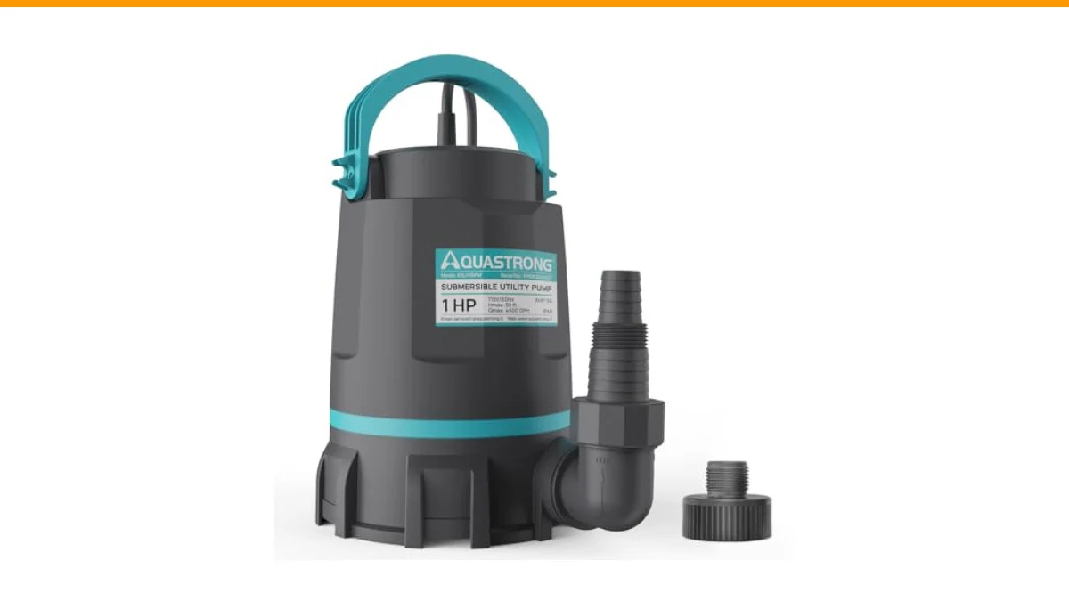 best sump pump for draining hot tub