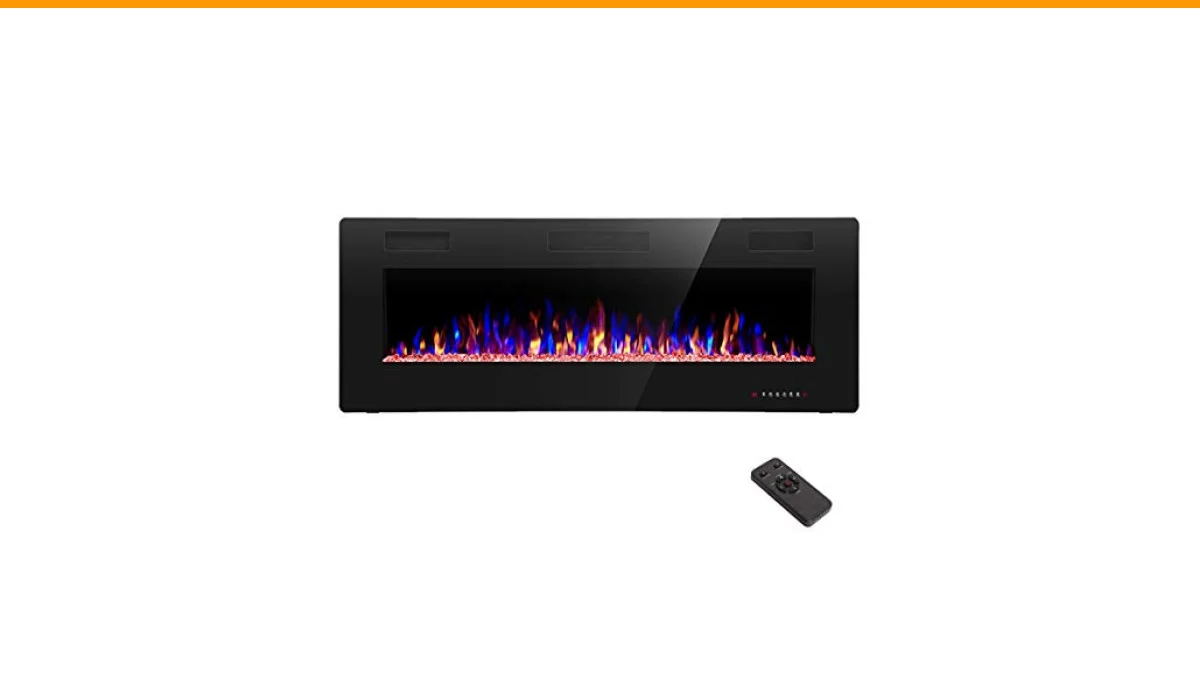 best wall hanging fireplace