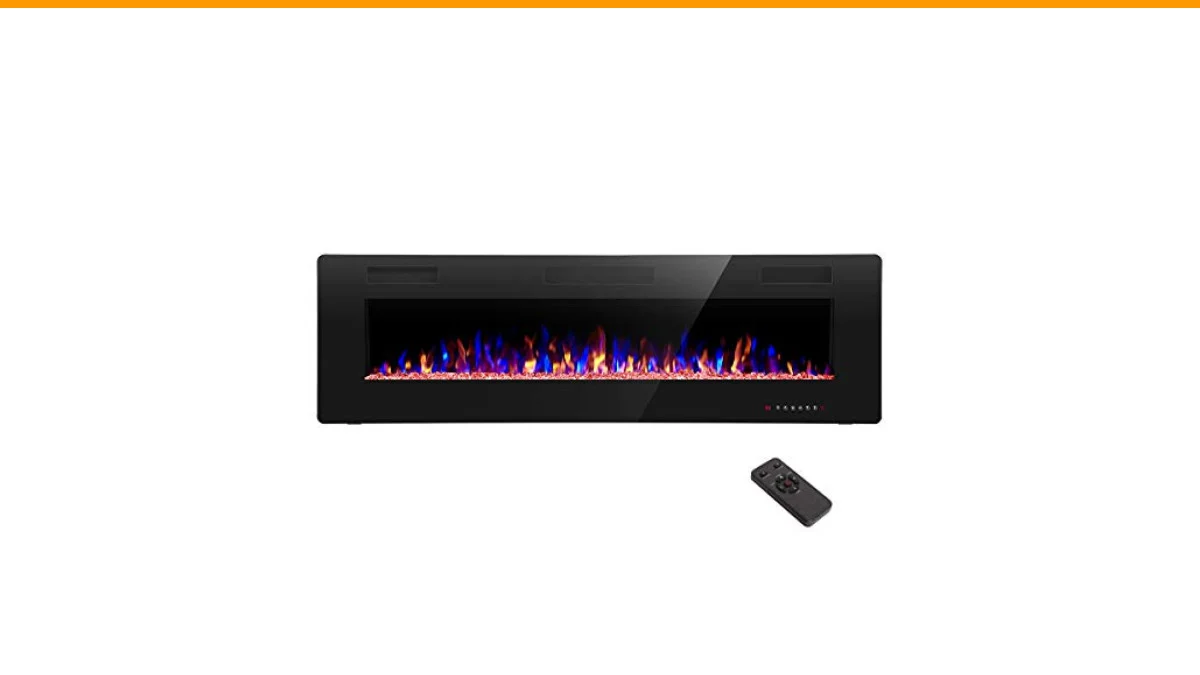 best wall mounted electric fireplaces