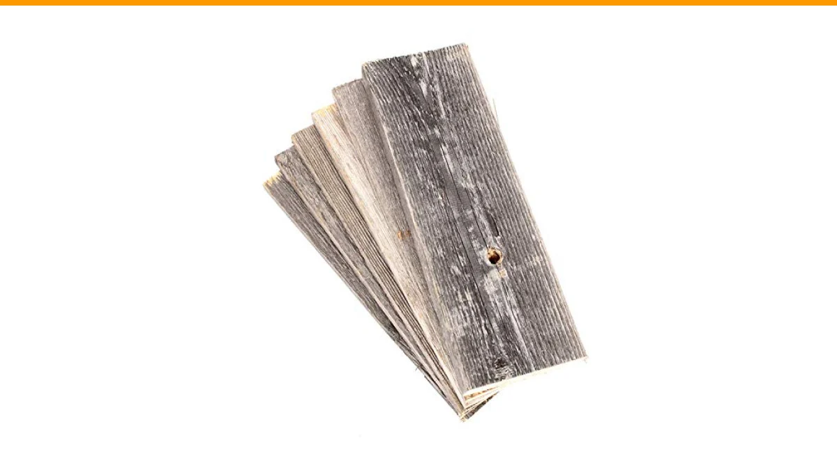 can you use reclaimed barn wood for the exterior of an outdoor sauna