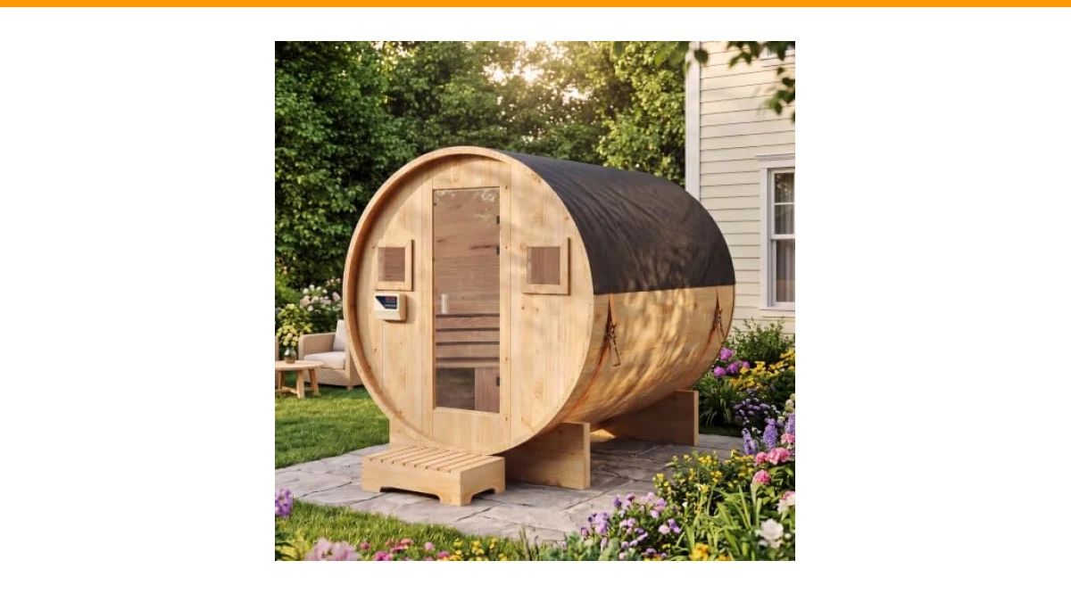 Setting Up Contrast Therapy with an Outdoor Barrel Sauna and Stock Tank