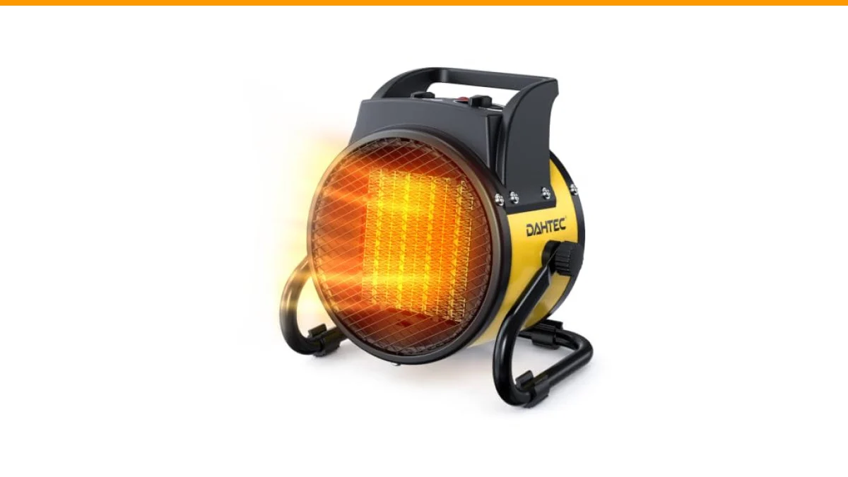 how to heat a workshop with a space heater