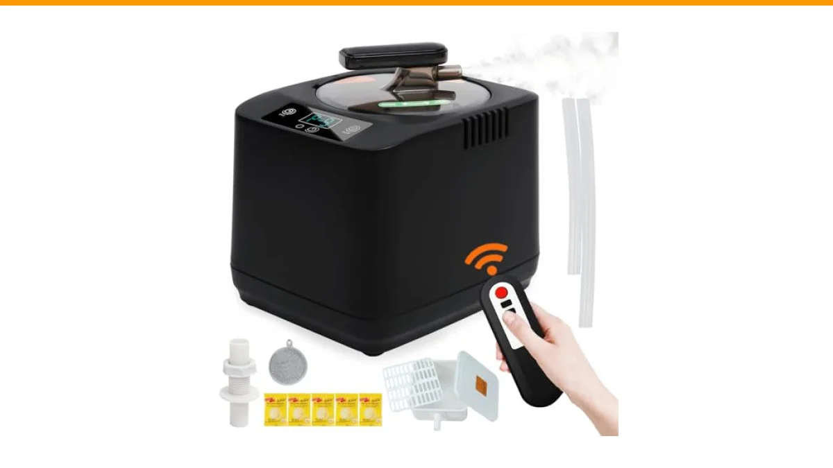 how to remove odor from a portable steam sauna tent