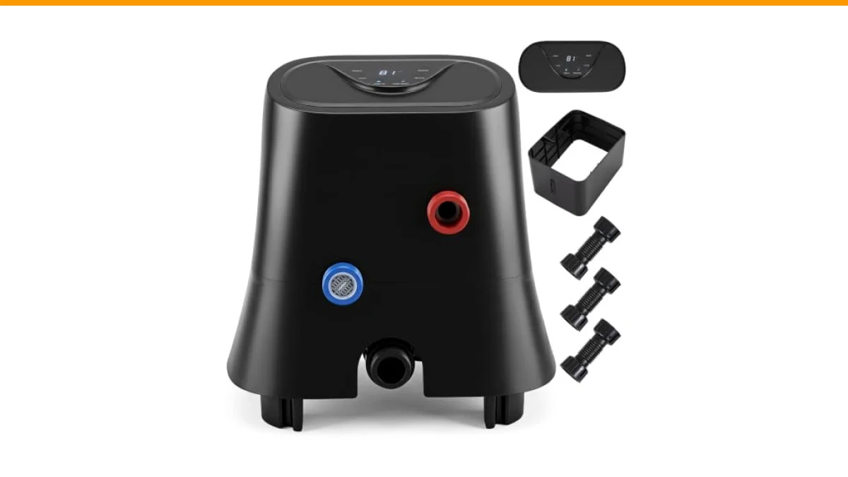 inflatable hot tub heater pump review