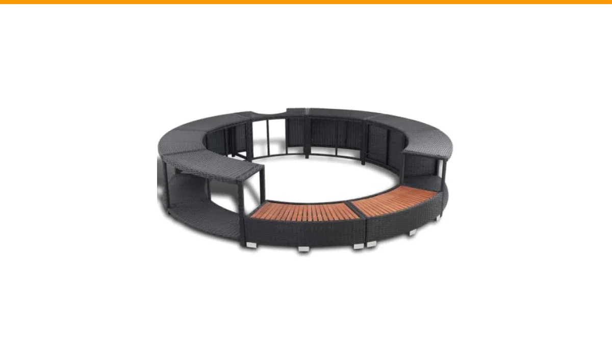 inflatable hot tub surround deck