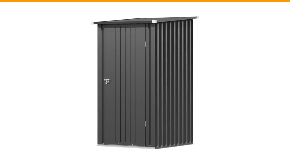 outdoor water heater shed