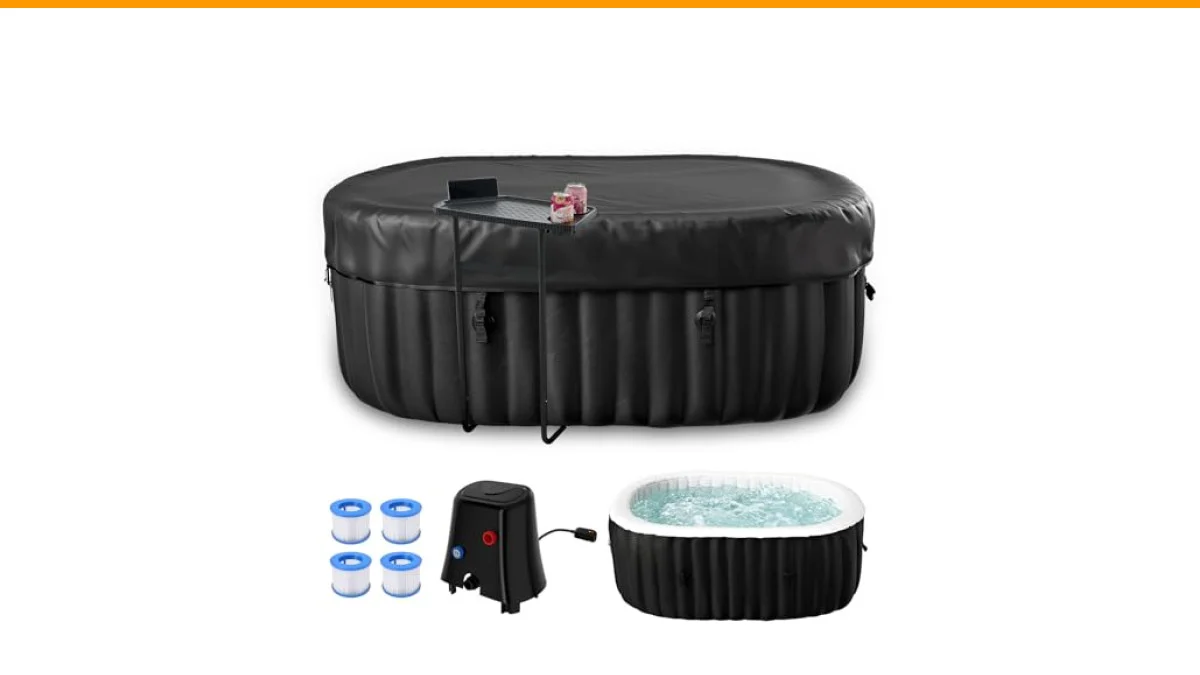 portable one person hot tub