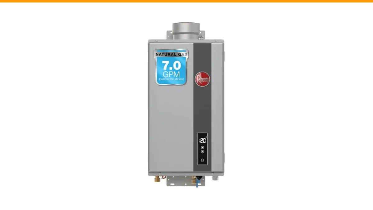 rheem natural gas tankless water heaters
