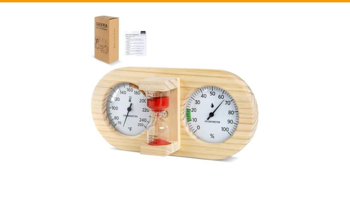 sauna thermometer and timer reviews