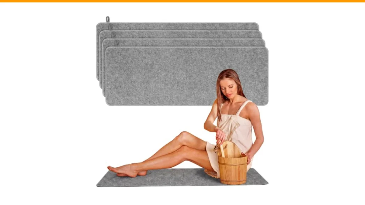 what to do if the sauna floor feels too hot for bare feet