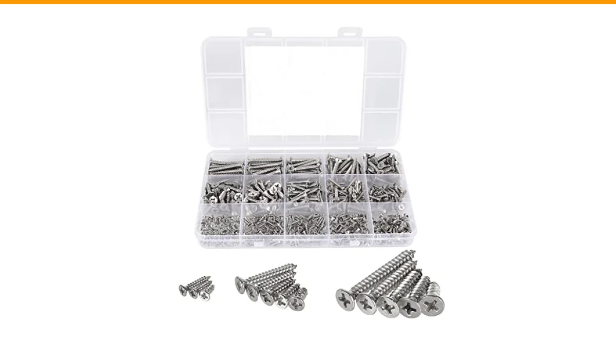why metal bench screws must be countersunk in saunas