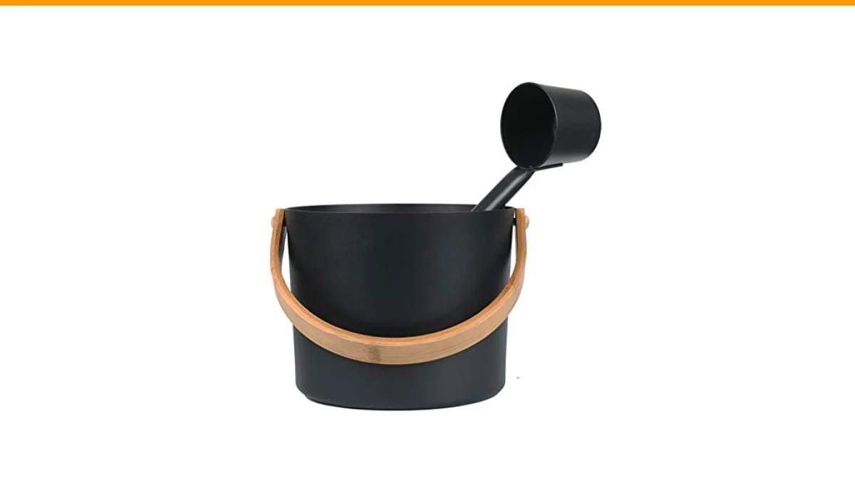 why stainless steel sauna buckets are better than traditional wooden ones